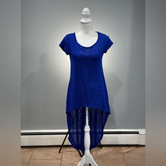 CLEARANCE! Blue New York & Co High-Low Dress Size XS - Picture 1 of 4